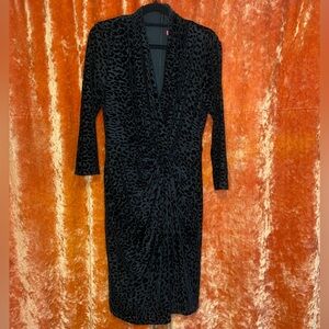 Catherine Malandrino Women’s Leopard Dress Suze 6